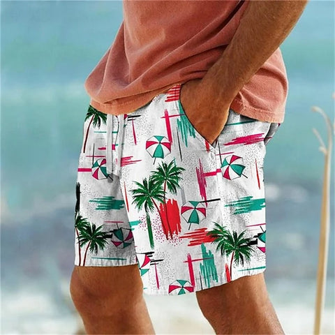Amerigo - Bedruckte Strandshorts
