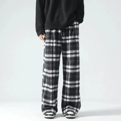 Dwight - Herren Dawnstring Plaid Hose