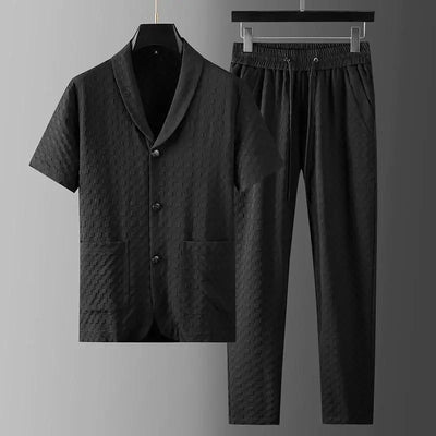 Ryan - Lässiges, stilvolles Polohemd- und Hosen-Set für Herren