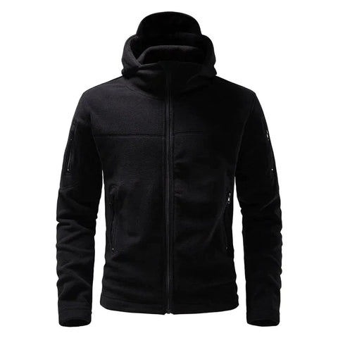 Robin - Warme, stylische Kapuzenjacke aus Fleece