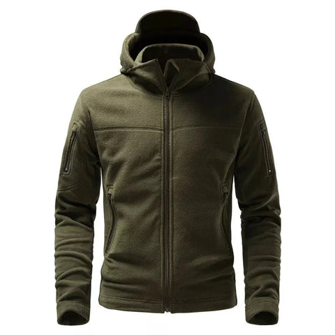 Robin - Warme, stylische Kapuzenjacke aus Fleece