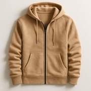 Efren - Stilvolle Strickjacke mit Reißverschluss und Kapuze für Herren