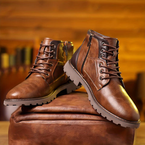 Emerson - Elegante, strapazierfähige Stiefel mit Reißverschluss für Herren