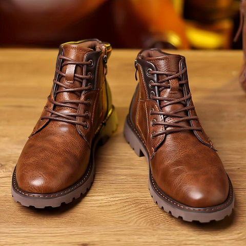 Emerson - Elegante, strapazierfähige Stiefel mit Reißverschluss für Herren