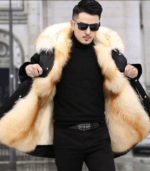 James - Pelzgefütterte Jacke für Männer