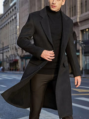 Frederick - Trenchcoat aus Wolle für Männer