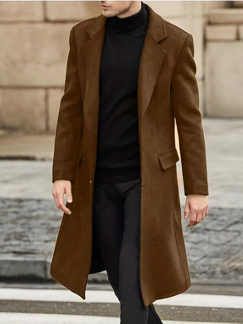 Frederick - Trenchcoat aus Wolle für Männer