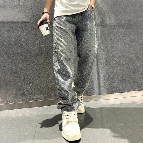 Henry - Muster Denim-Hosen
