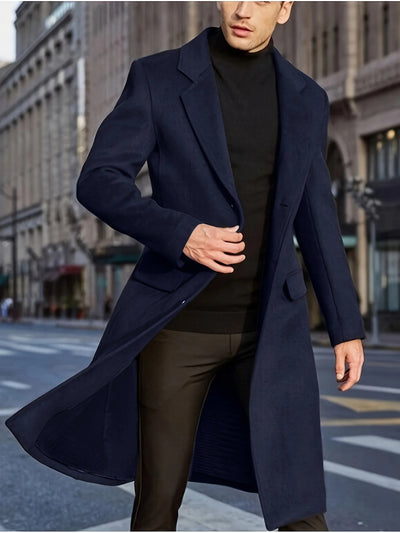 Frederick - Trenchcoat aus Wolle für Männer