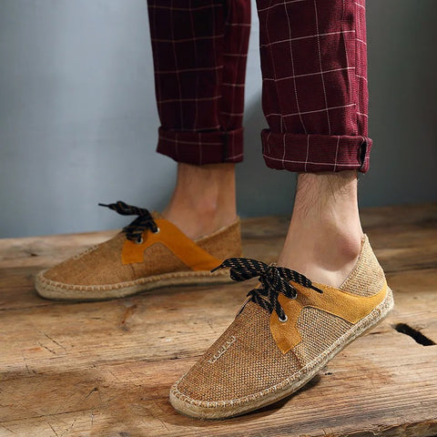 Ernest - Lässige Segeltuchschuhe