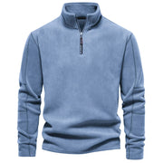 Shaun - Stilvoller, warmer Pullover mit halbem Reißverschluss für Herren