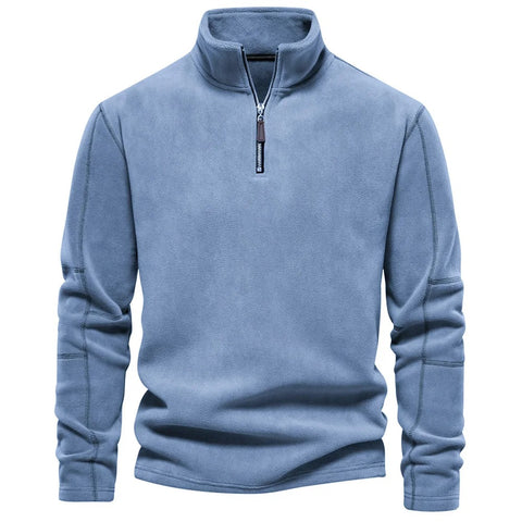 Shaun - Stilvoller, warmer Pullover mit halbem Reißverschluss für Herren