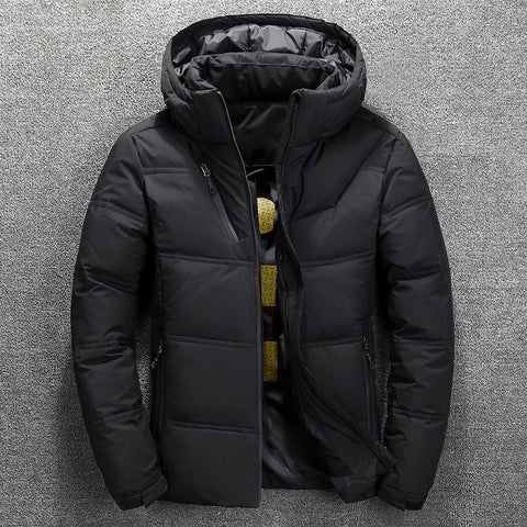 Alexander - Dicke Winterjacke mit Kapuze für Herren