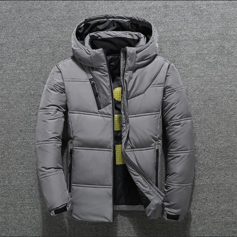 Alexander - Dicke Winterjacke mit Kapuze für Herren