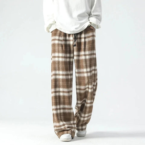 Dwight - Herren Dawnstring Plaid Hose