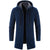 Dominik - Kaschmirjacke mit Reißverschluss und Kapuze