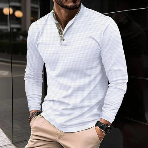 Marcelo - Bequemes Langarmhemd im Casual-Stil