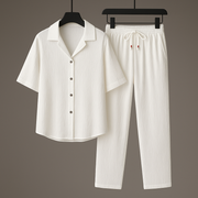 Willy - Stilvolles Polohemd mit Knöpfen und Hose für Herren