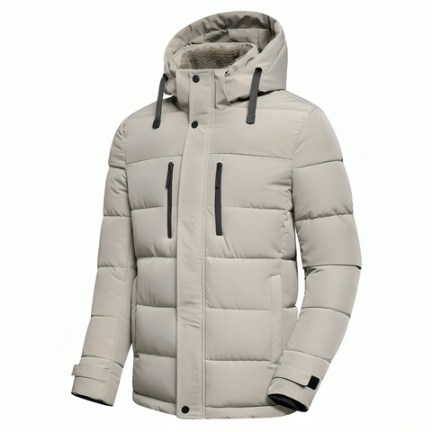 Henry - Stilvolle klassische wattierte Winterjacke